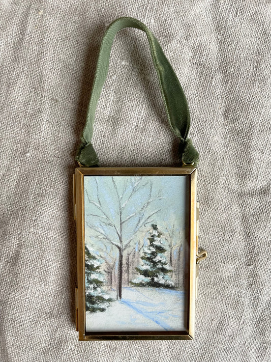 Framed Original Ornament No. 16