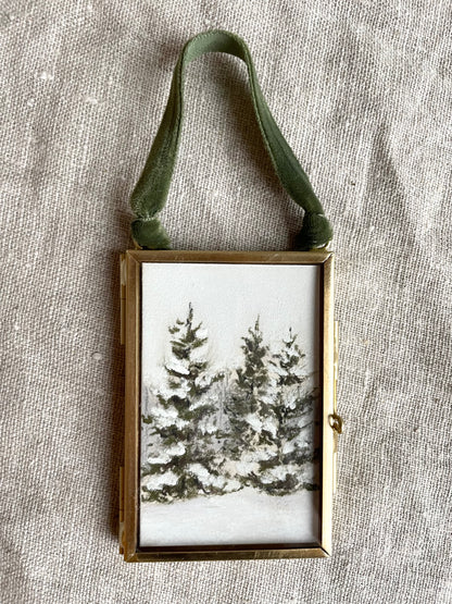 Framed Original Ornament No. 20