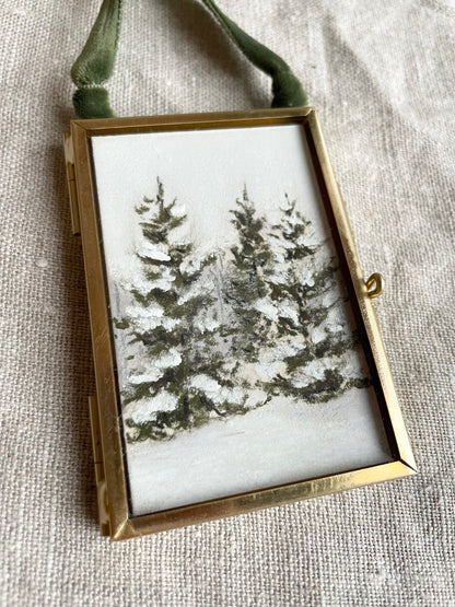 Framed Original Ornament No. 20