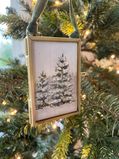 Framed Original Ornament No. 21