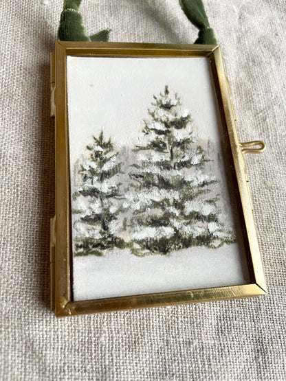 Framed Original Ornament No. 21