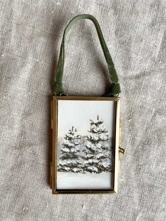 Framed Original Ornament No. 22