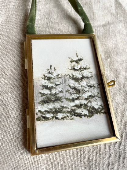 Framed Original Ornament No. 22