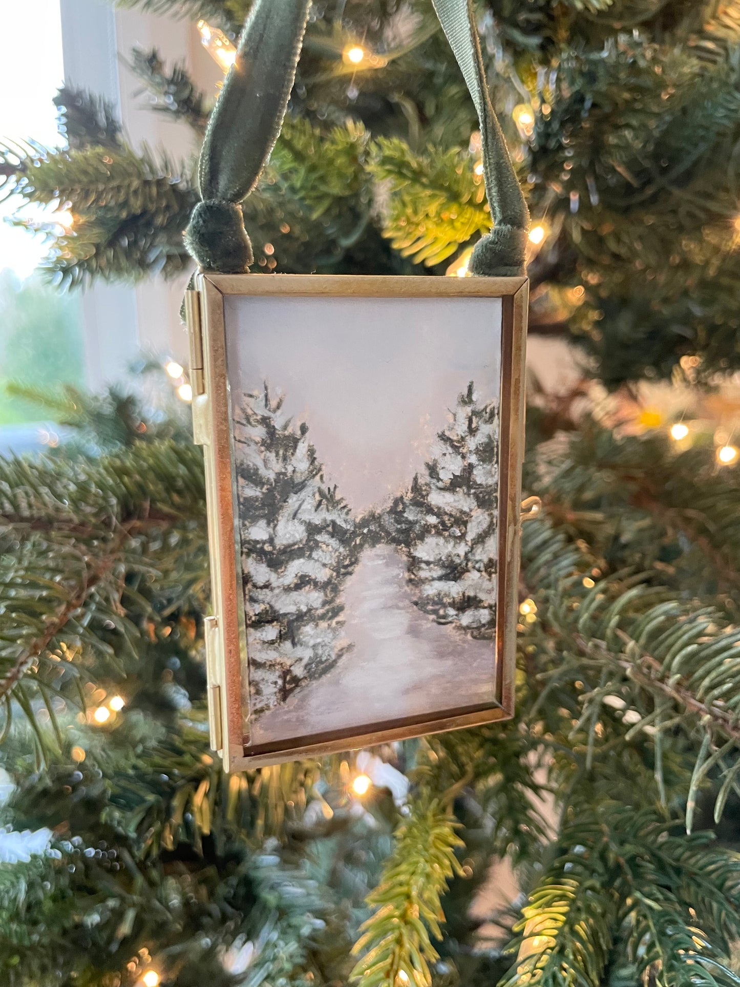 Framed Original Ornament No. 25