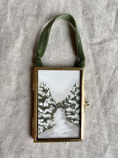 Framed Original Ornament No. 25