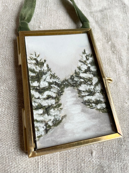 Framed Original Ornament No. 25