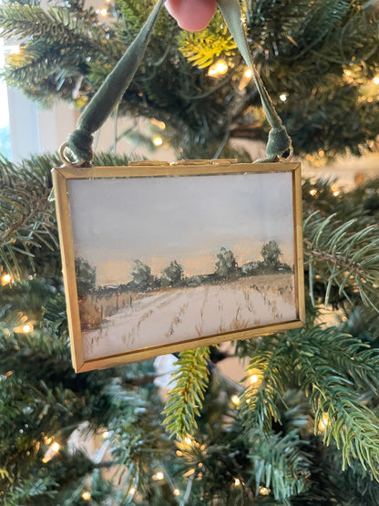 Framed Original Ornament No. 26