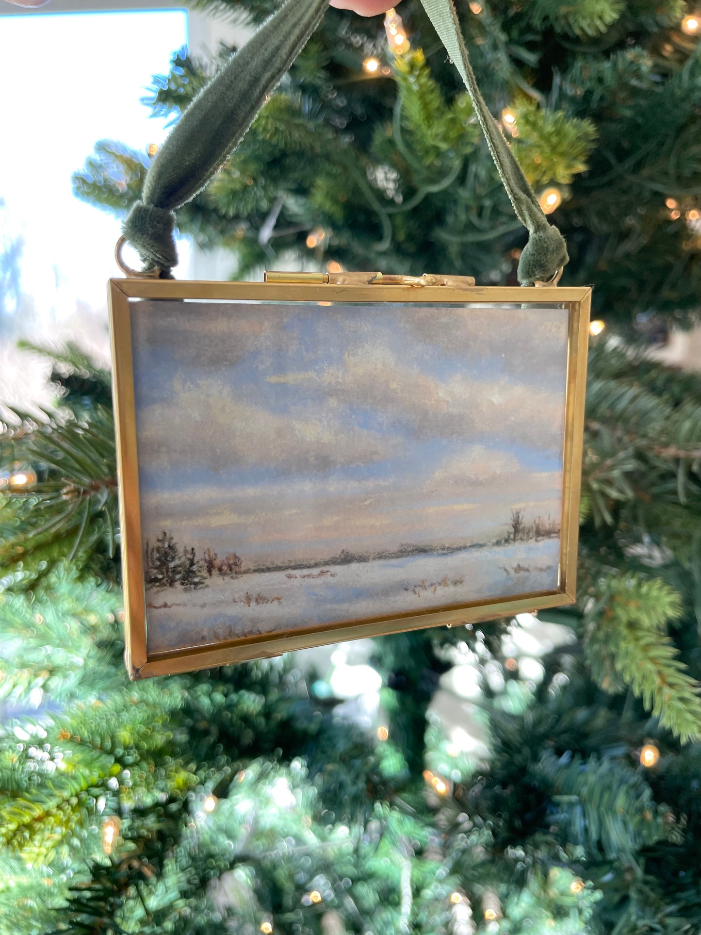 Framed Original Ornament No. 30