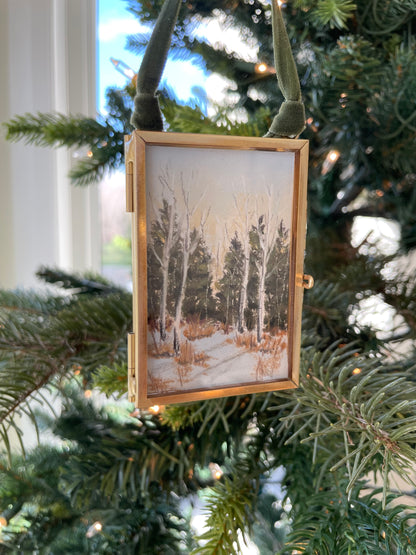 Framed Original Ornament No. 34