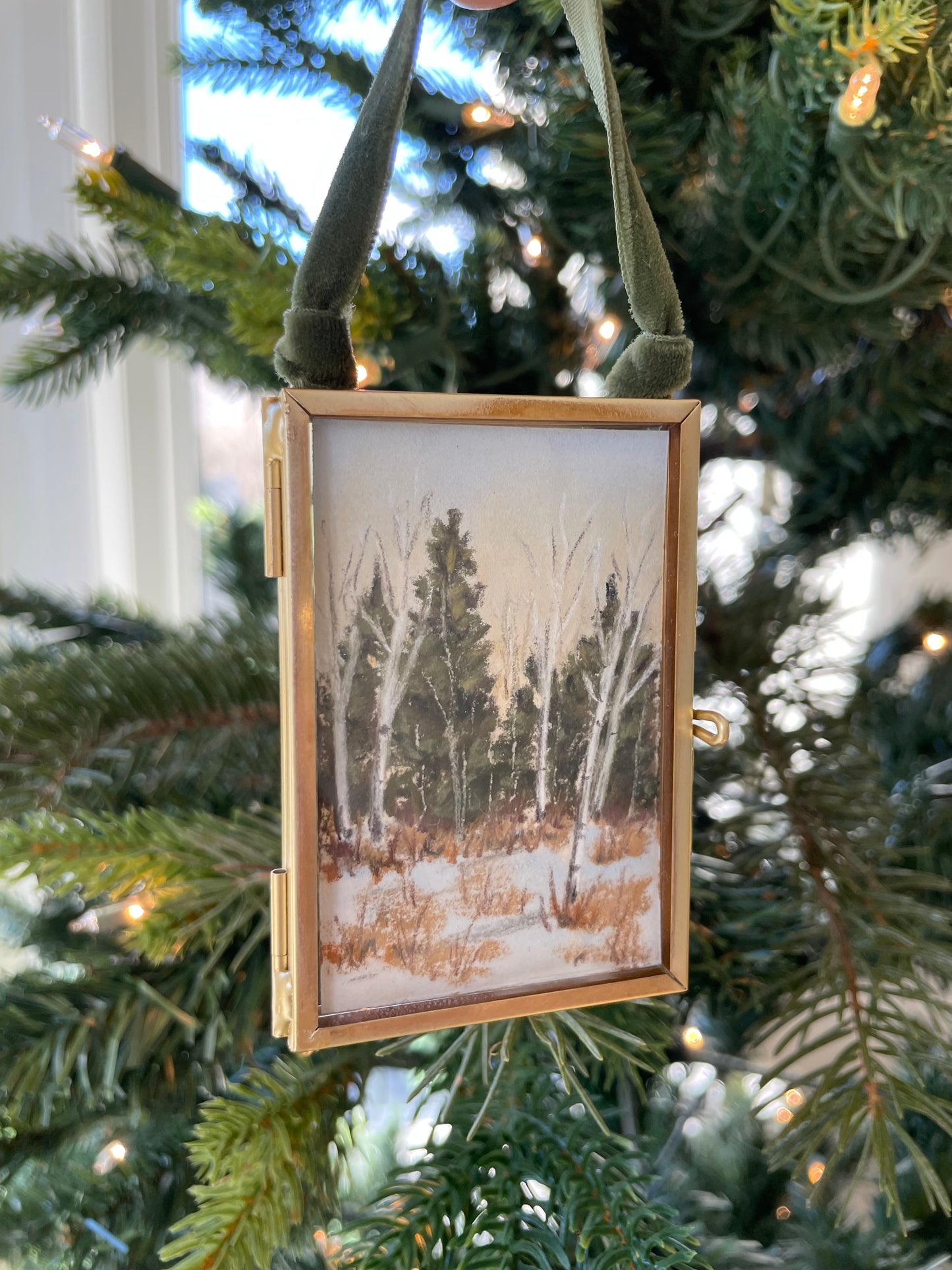 Framed Original Ornament No. 35