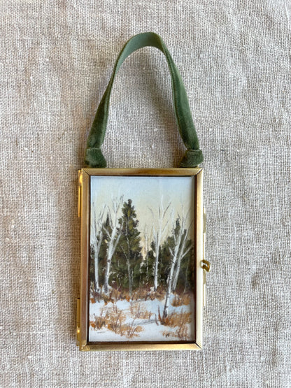 Framed Original Ornament No. 35