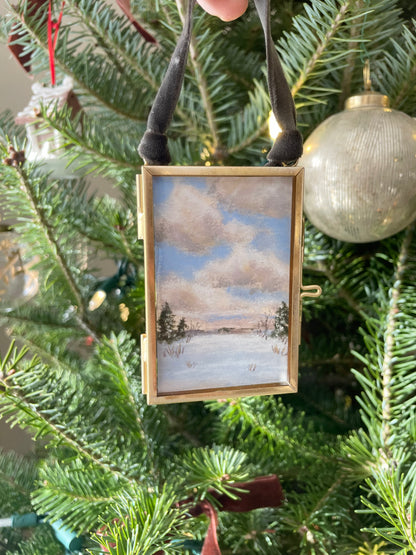 Framed Original Ornament No. 37