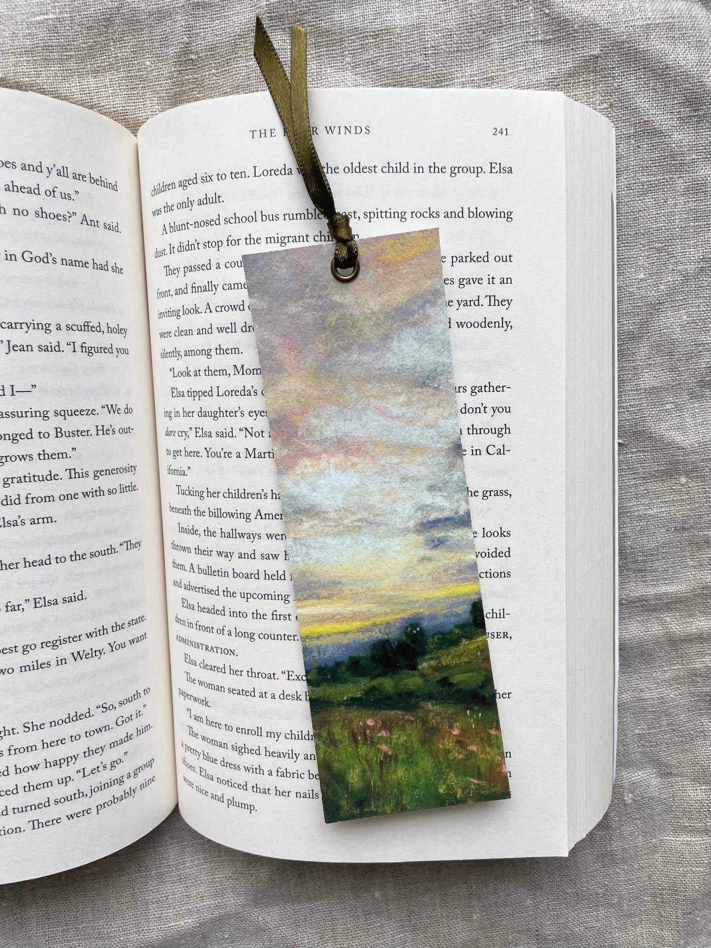 "Cotton Candy Skies No.2" Bookmark