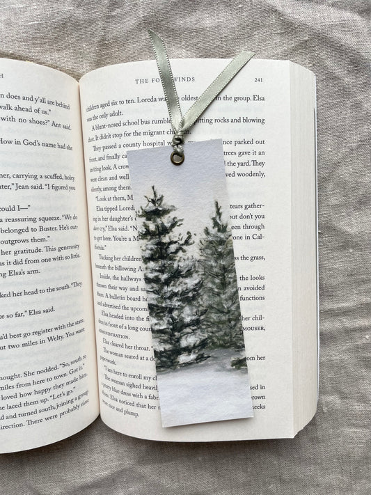 "Pine Trees" Bookmark